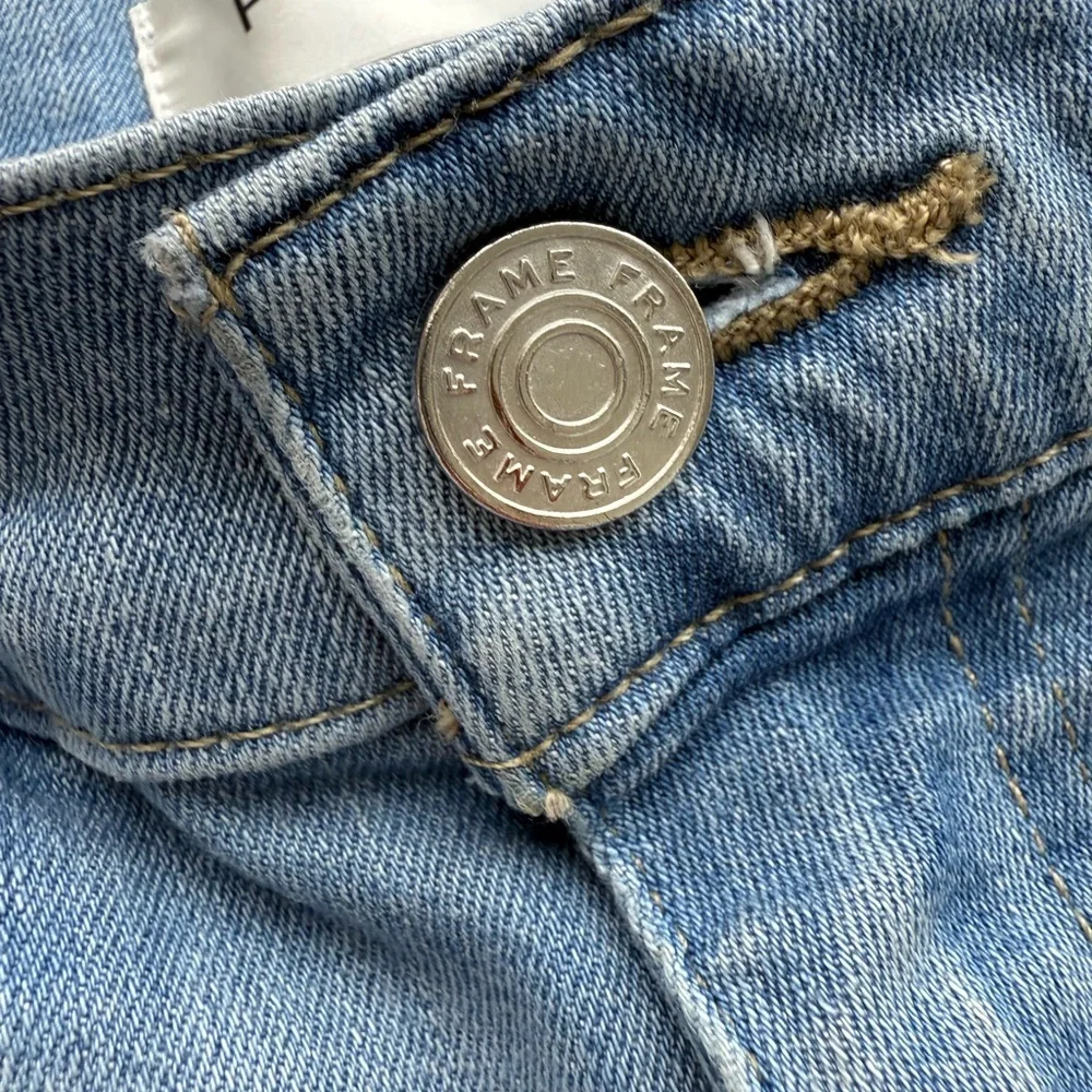 Frame Denim Light Blue Women's Jeans - Picture 3 of 5